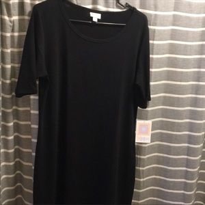NWT LuLaRoe Julia Solid Black XL